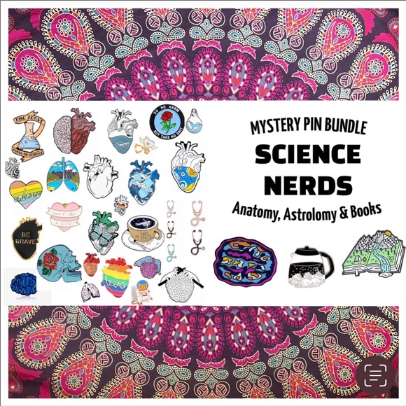 Overthinker Brain Enamel Pin Nerdy Neuro Anatomy Psychology Anxiety Metal Brooch - Picture 7 of 7